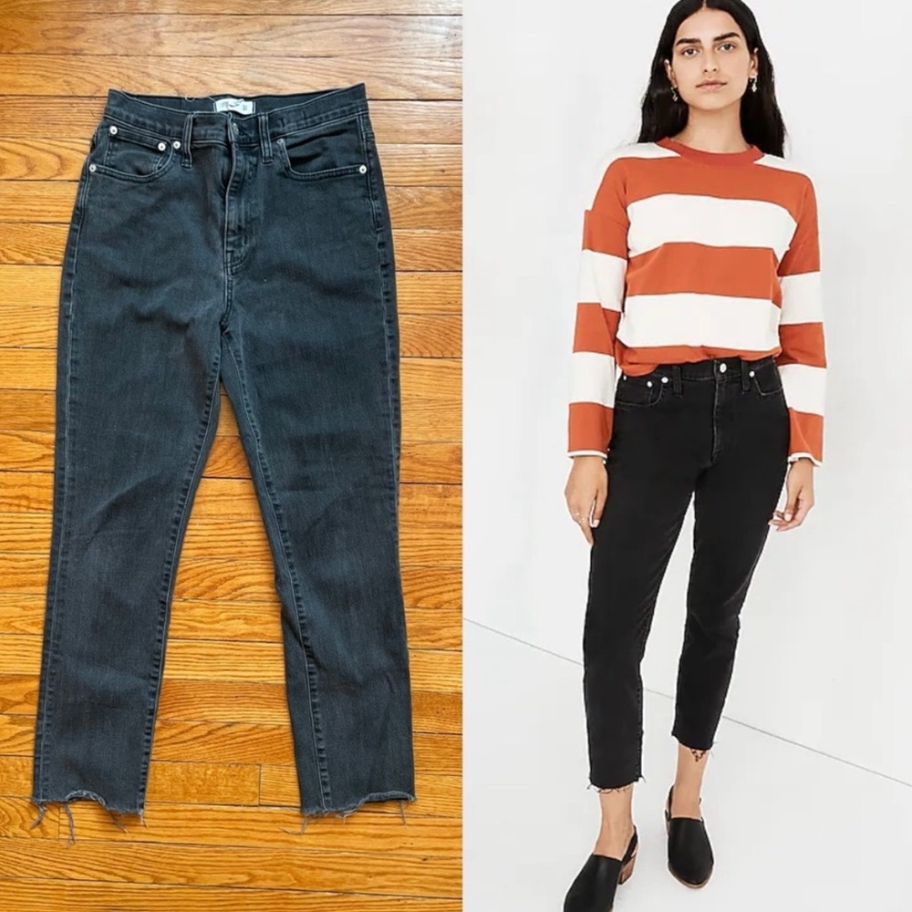 Madewell The Tall High-Rise Slim Boyjean in Lunar Wash, 27 Tall